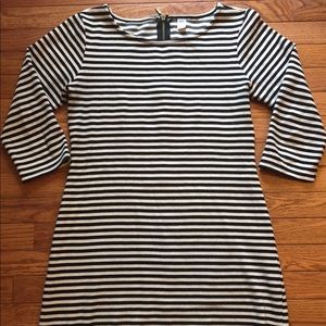 Old navy black and white striped dress